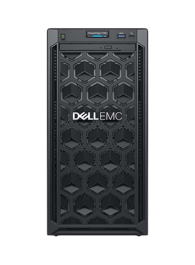 DELL - PowerEdge T140 Server With Intel Xeon E-2124 Processor/8GB RAM/DOS(Without Windows)/2TB HDD Black - Image 1