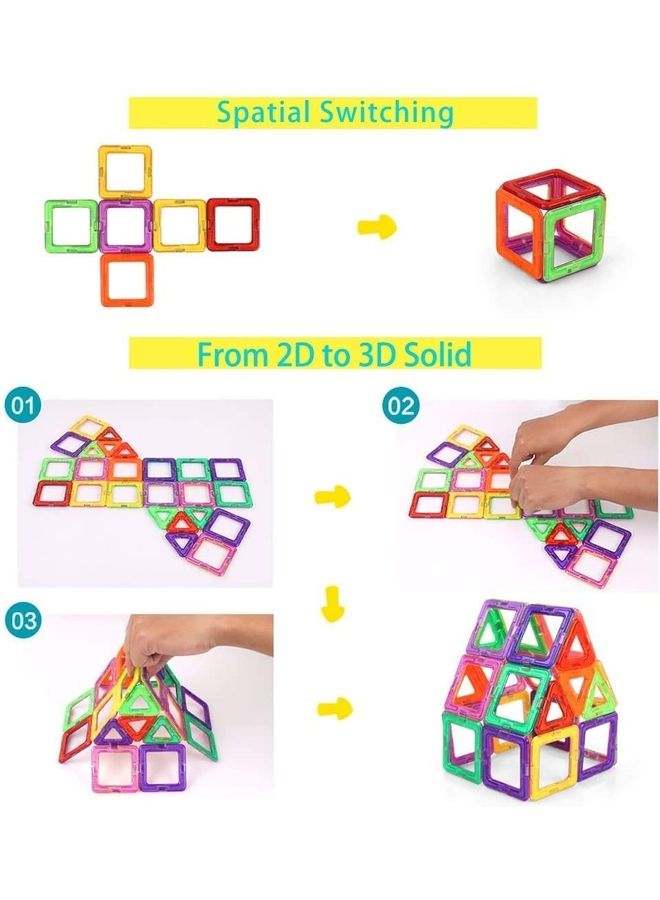 KUYING CLP201 112-Piece Magnetic Educational Construction Set 112 3+ Years  - Image 5