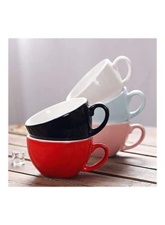 XiuWoo Coffee Cup And Saucer Set Red  - Image 4