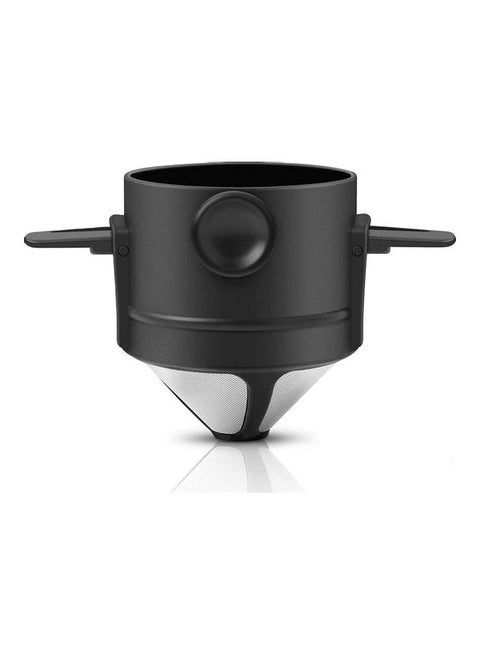 Pour Over Coffee Filter Black/Silver