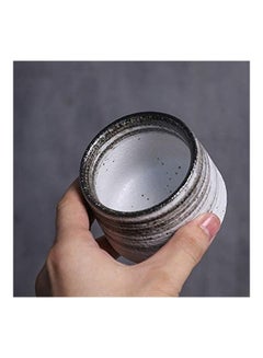 XiuWoo 2-Piece Ceramic Double Walled Espresso Cups Multicolour  - Image 5