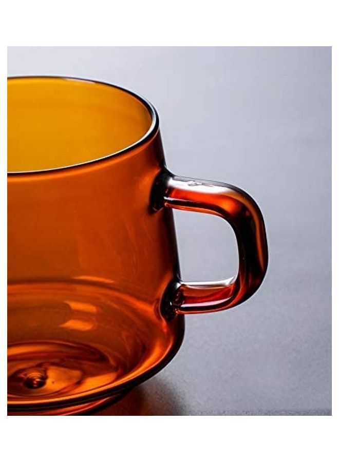 XiuWoo Espresso Coffee Cup With Handle Clear  - Image 5