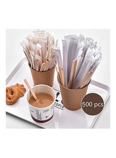 500-Piece Wooden Stirrer Multicolour - v1623304569/N48083203A_3