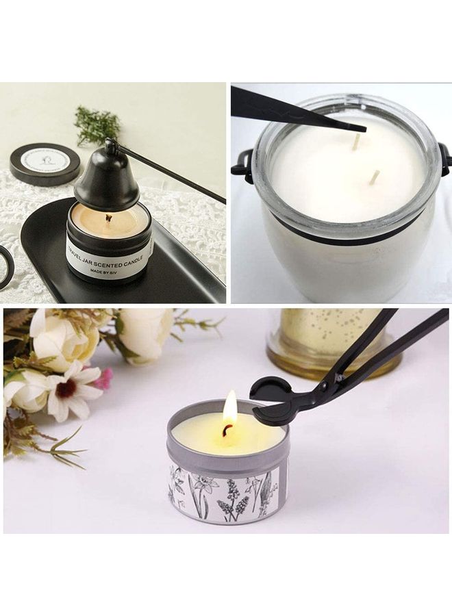 XiuWoo 4 In 1 Candle Accessory Set Black  - Image 3
