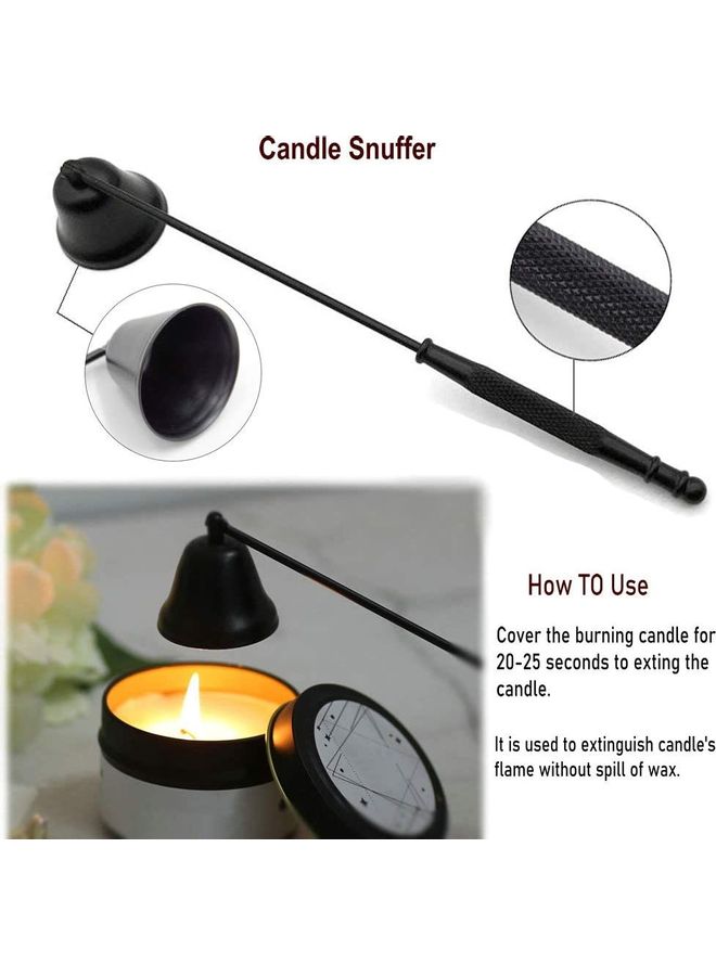 XiuWoo 4 In 1 Candle Accessory Set Black  - Image 5