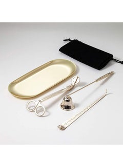 5 in 1 Candle Snuffer Accessory Set Multicolour