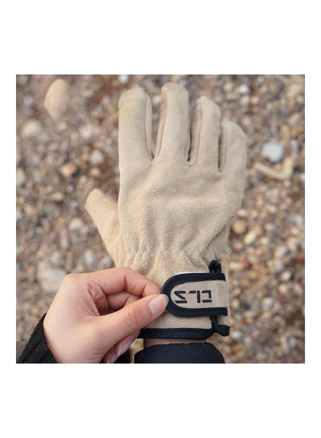 Generic Camping Gloves Cowhide Leather  - Image 4
