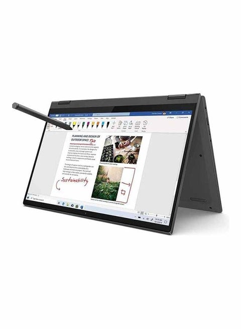 Flex 5 Laptop With 14-Inch Display, AMD Ryzen 5 4500U Processor/16GB RAM/256GB SSD/AMD Radeon Graphics With Digital Pen Included ‎Graphite Grey English ‎Graphite Grey