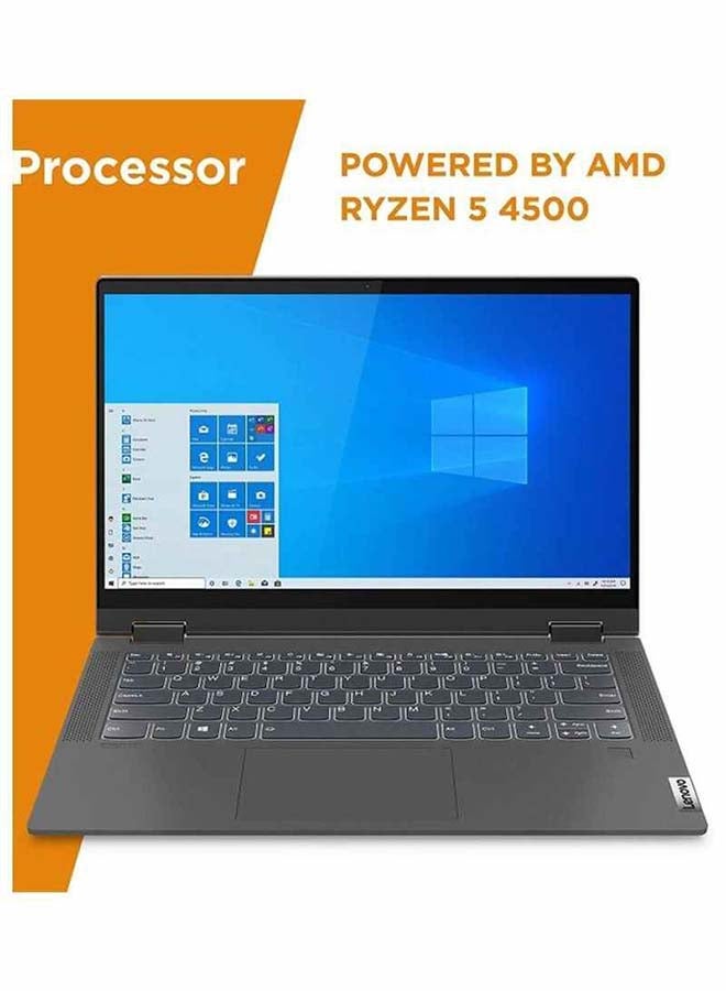 Lenovo - Flex 5 Laptop With 14-Inch Display, AMD Ryzen 5 4500U Processor/16GB RAM/256GB SSD/AMD Radeon Graphics With Digital Pen Included ‎Graphite Grey English ‎Graphite Grey - Image 1