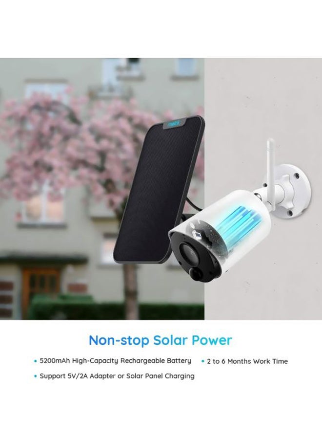 reolink Solar-Powered Security Camera With Panel - Image 4