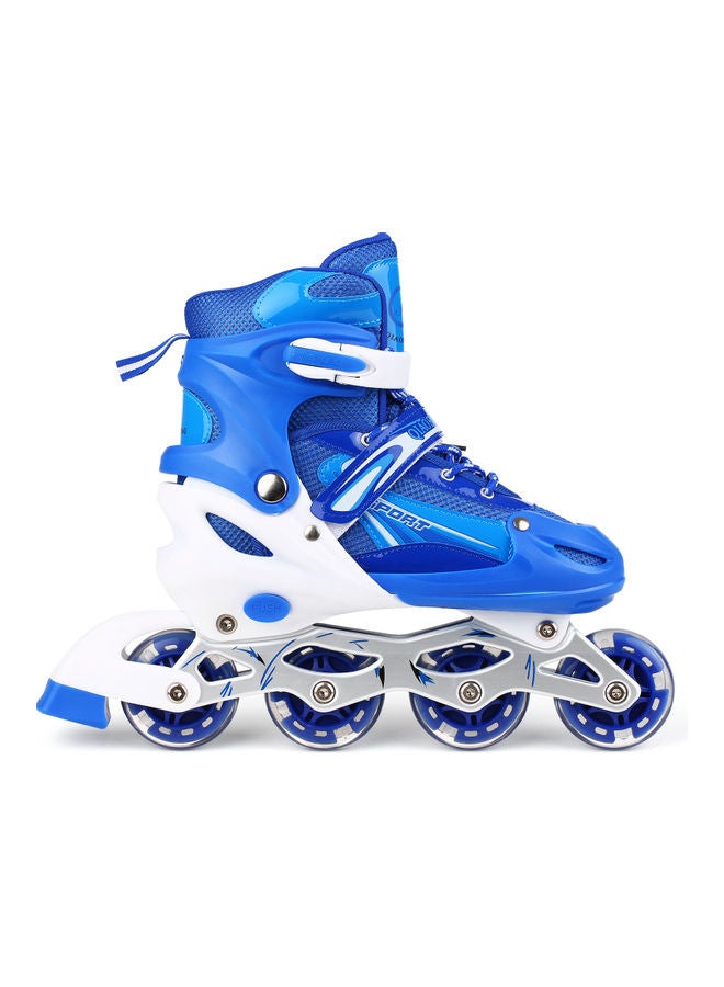 Adjustable Illuminating Inline Skates With Light Up Wheels 43.00x10.00x35.00cm - Image 2