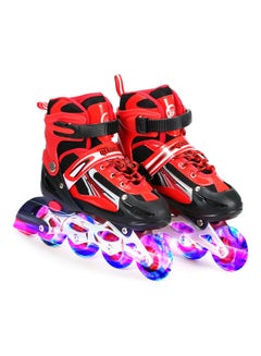 Adjustable Illuminating Inline Skates With Light Up Wheels 43.00x10.00x35.00cm - v1623307477/N48083748A_1