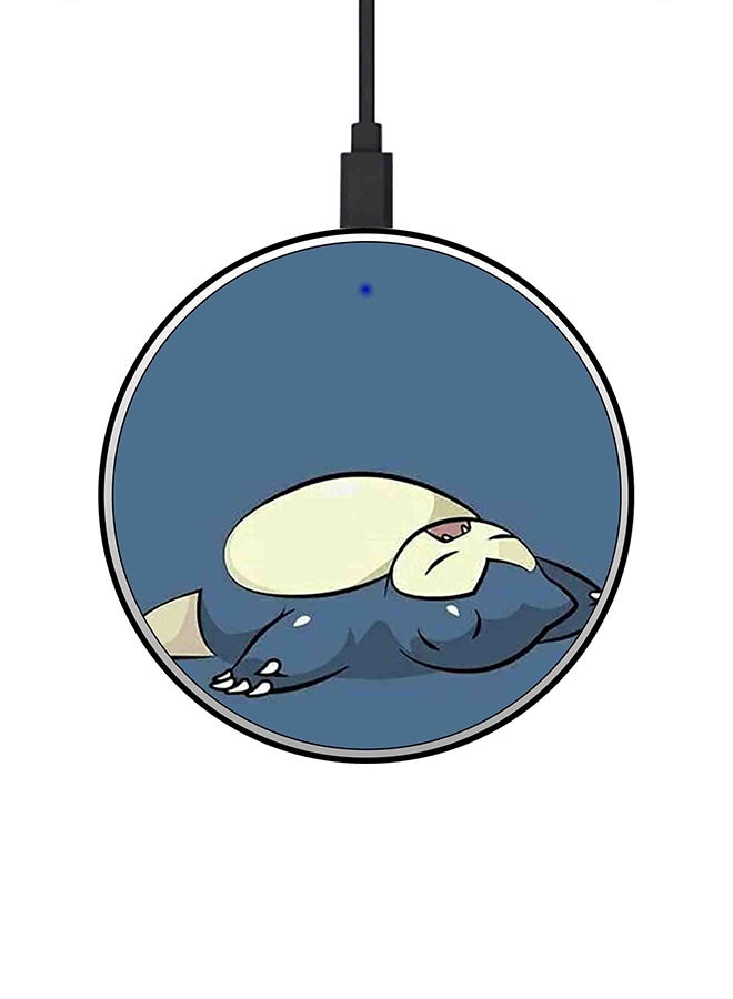 شاحن لاسلكي سريع رفيع للغاية بقدرة 15 وات متعدد الألوان