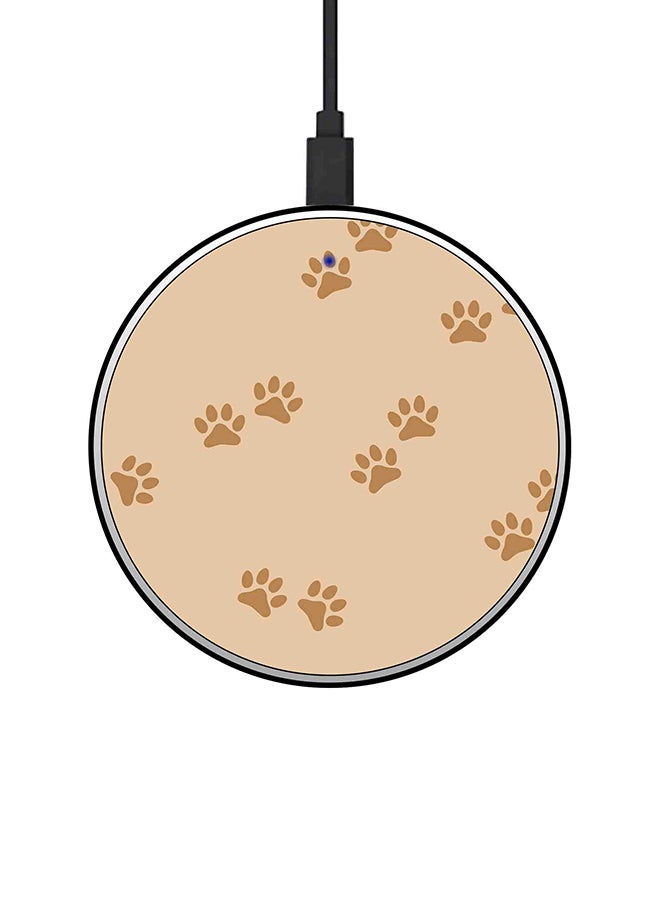 Theodor 15W Ultra Slim Fast Wireless Charger Brown - Image 1