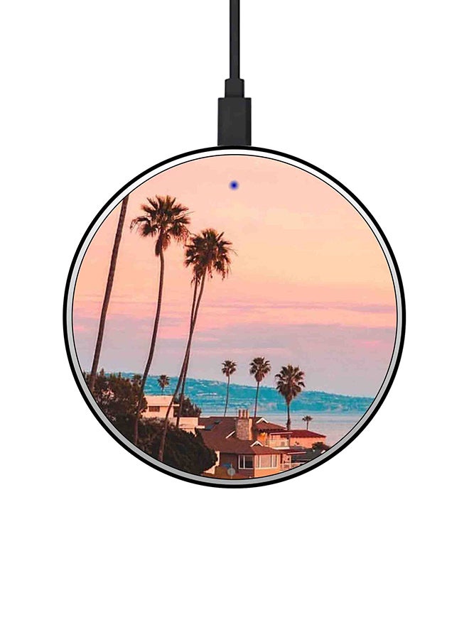 ثيودور شاحن لاسلكي سريع بقدرة 15 وات معتمد من Qi متعدد الألوان - Image 1