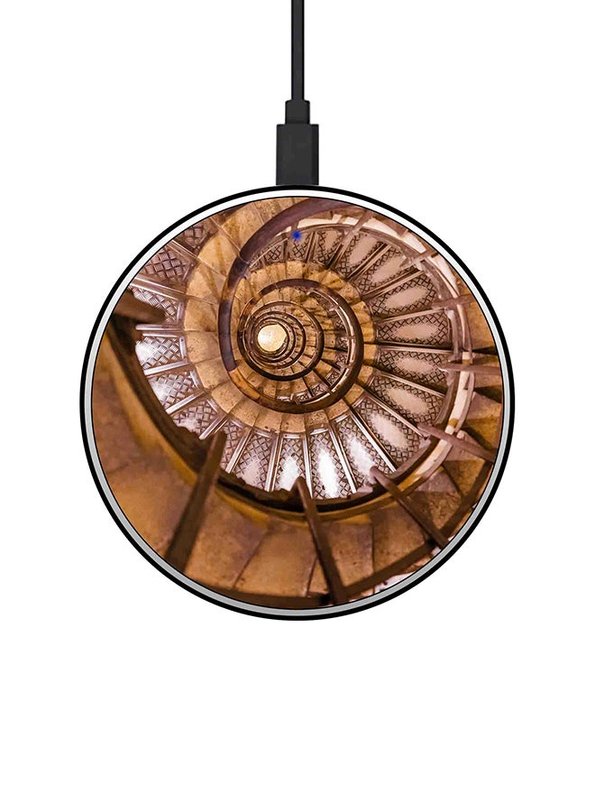 ثيودور شاحن لاسلكي سريع رفيع للغاية بقدرة 15 وات بني - Image 1