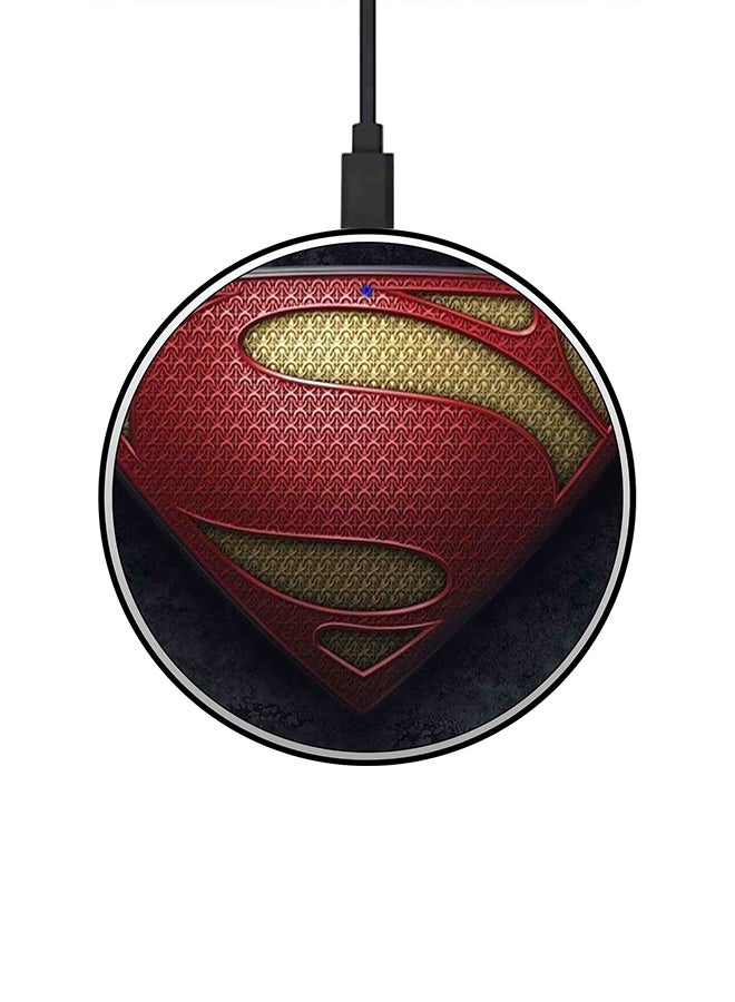 Theodor 15 W Ultra Slim Fast Wireless Charger Red/Yellow - Image 1