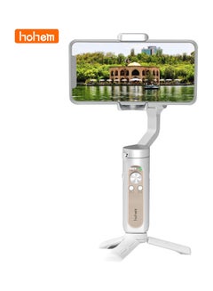 hohem 5-Piece iSteady X Ultralight 3-Axis Palm Gimbal Handheld Stabilizer Set White/Beige  - Image 1