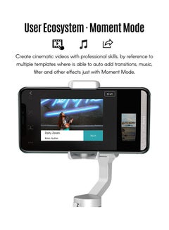 hohem 5-Piece iSteady X Ultralight 3-Axis Palm Gimbal Handheld Stabilizer Set White/Beige  - Image 5