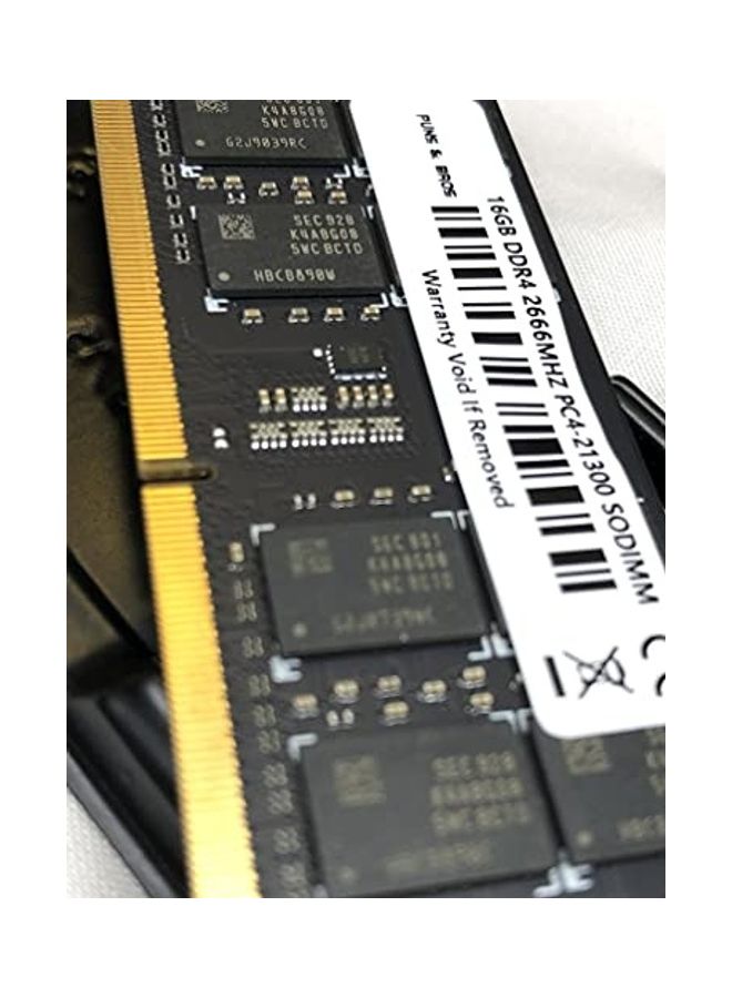 Generic Computer Memory Ram 16Gb DDR4 2666Mhz Module Upgrade Unbuffered (16Gb) Black  - Image 3