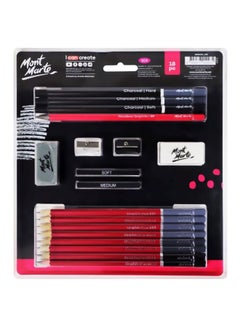 Mont Marte 18-Piece Sketch and Draw Signature Set Multicolour  - Image 1
