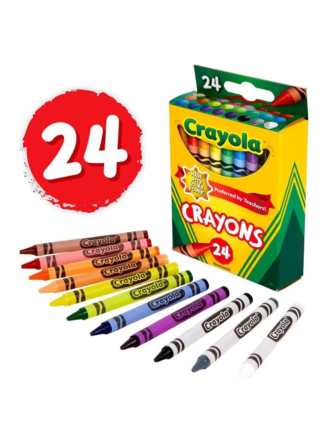 كرايولا مجموعة أقلام تلوين من 24 قطعة - Image 4