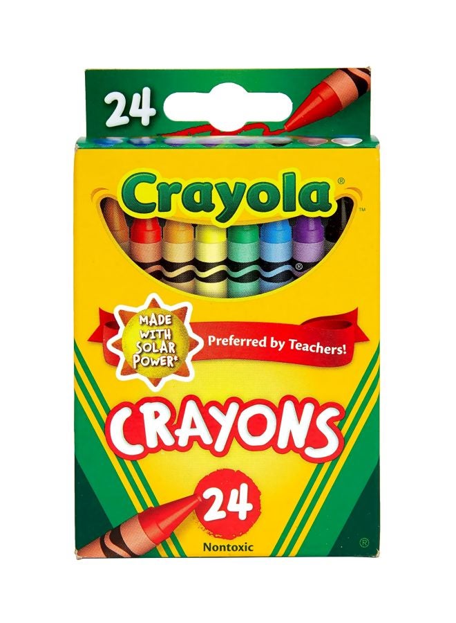 كرايولا مجموعة أقلام تلوين من 24 قطعة - Image 1