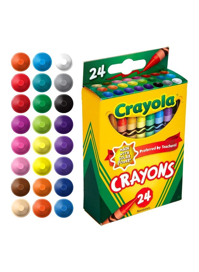 كرايولا مجموعة أقلام تلوين من 24 قطعة - Image 2