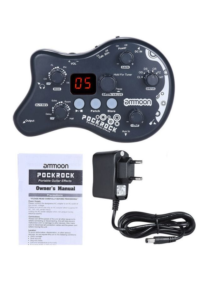 ammoon Pock Rock Portable Guitar Effects Pedal  - Image 1
