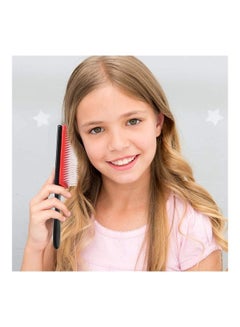 ZENHOME Nylon Bristle Hair Combing Brush Pink/Black  - Image 4