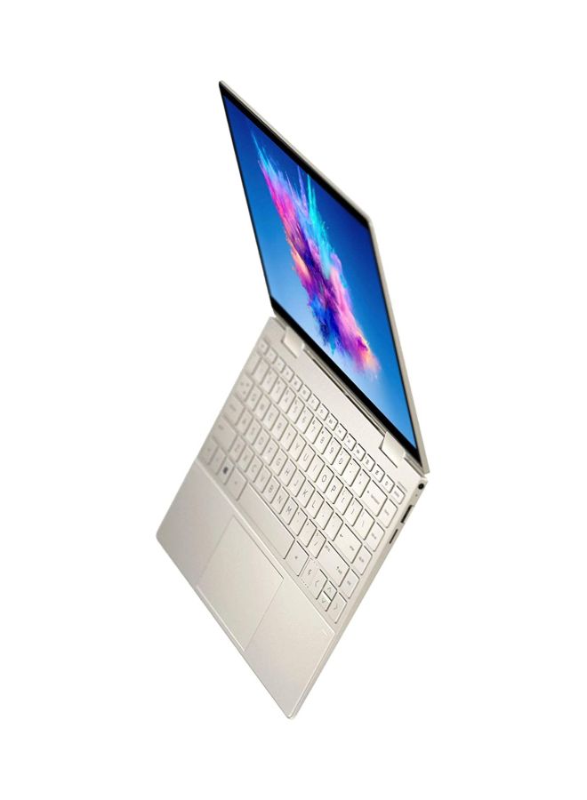 HP - HP Envy X360 13-bf0013dx 2-In-1 12th Intel Core i7-1250U 10-Cores/8GB RAM/512GB SSD/Intel Iris X Graphics/13.3" FHD 1920X1200 WUXGA IPS Touch/FingerPrint/Backlit KB/Windows 11 English Natural Silver - Image 1