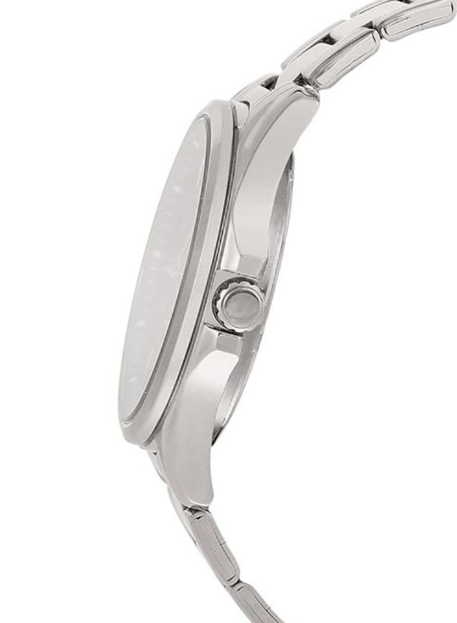 CASIO Men's Dial Stainless Steel BAnd Watch- MTP-1384D-1AVDF - 41 mm - Silver - Image 4