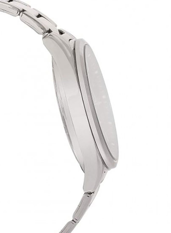 CASIO Men's Dial Stainless Steel BAnd Watch- MTP-1384D-1AVDF - 41 mm - Silver - Image 5