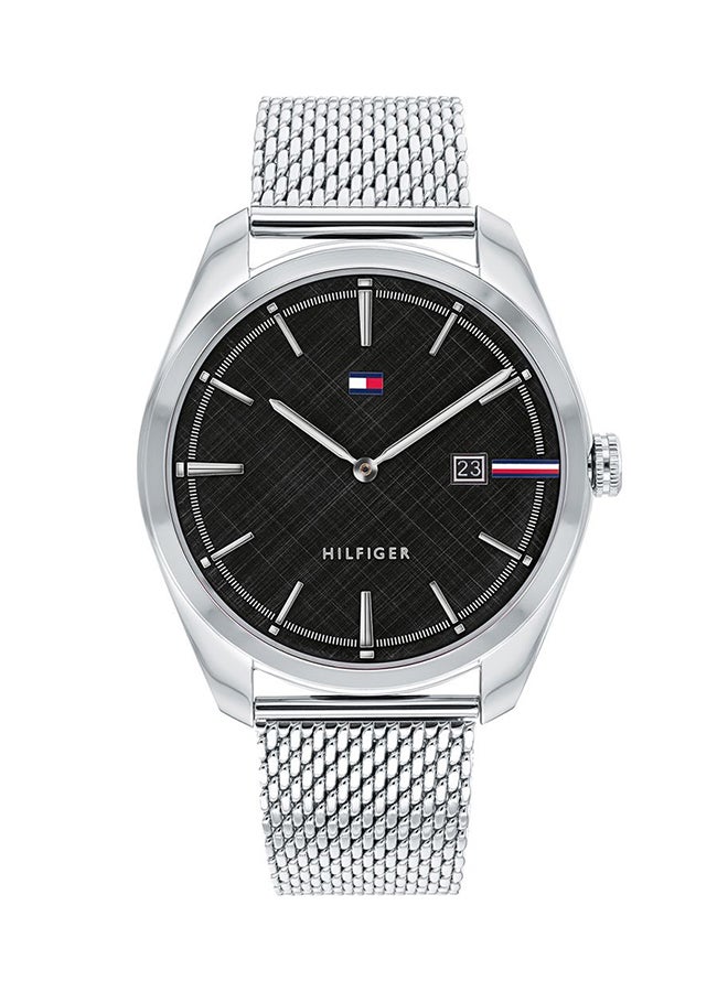 TOMMY HILFIGER Men's Theo  Black Dial Watch - 1710425  - Image 1