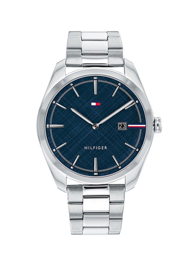 TOMMY HILFIGER Men's Theo  Blue Dial Watch - 1710426  - Image 1
