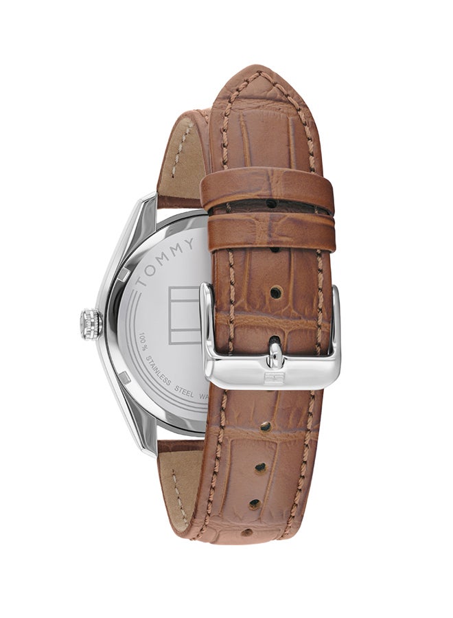 TOMMY HILFIGER - Men's Theo  Beige Dial Watch - 1710430 - Image 1