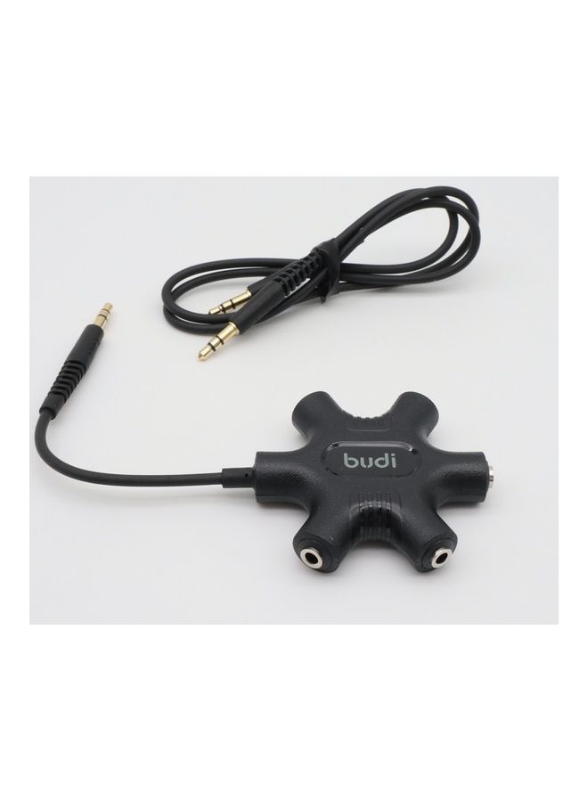 budi Rockstar And AUX Cable Black - Image 1