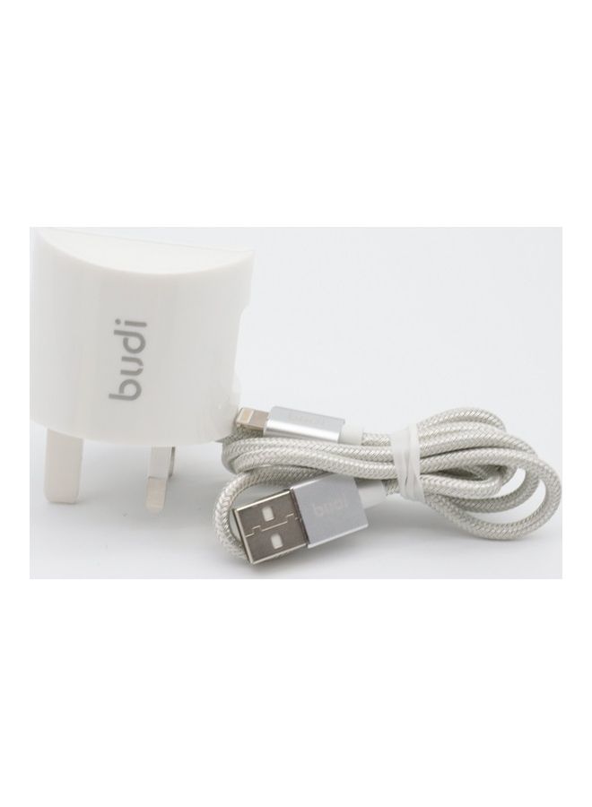 budi Home Charger With Cable White - Image 4