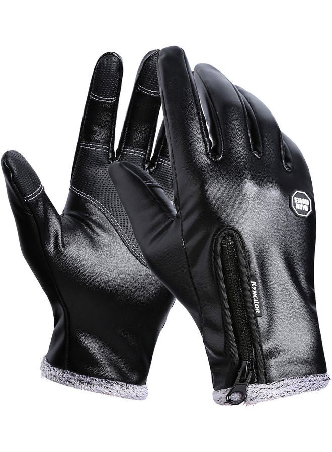 kyncilor Cycling Warm Leather Gloves Set XL  - Image 1