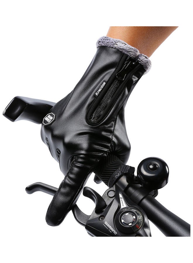 kyncilor Cycling Warm Leather Gloves Set XL  - Image 2