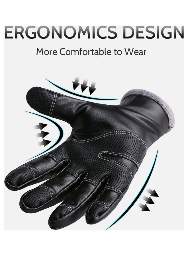 kyncilor Cycling Warm Leather Gloves Set XL  - Image 3