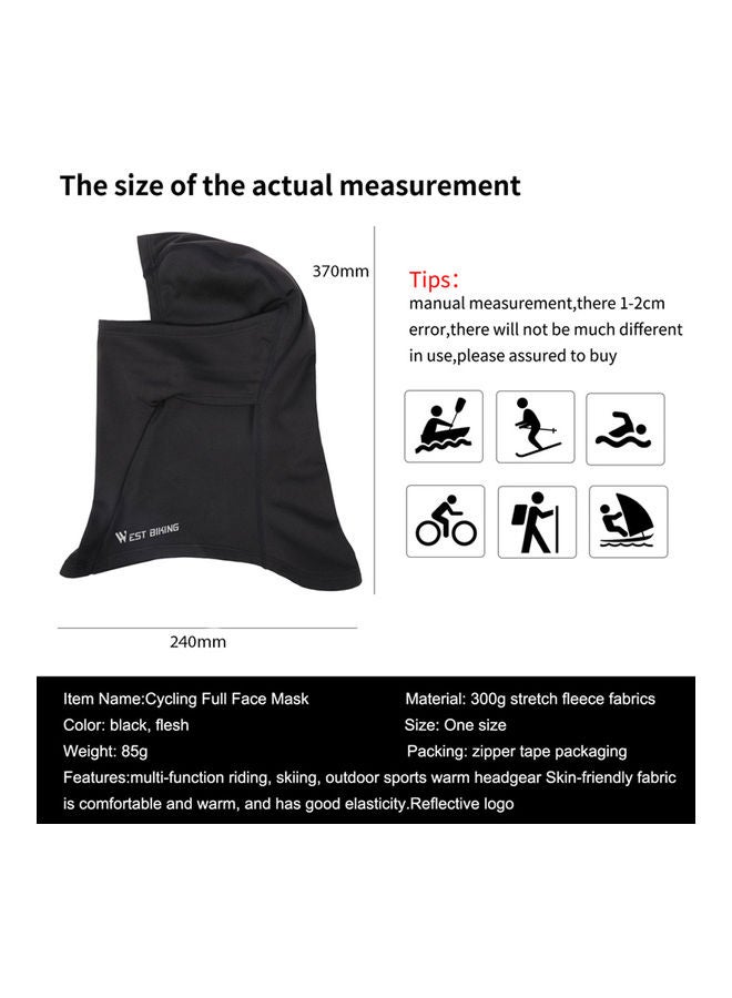 ويست بايكنج غطاء رأس سادة لركوب الدراجات One Size  - Image 5