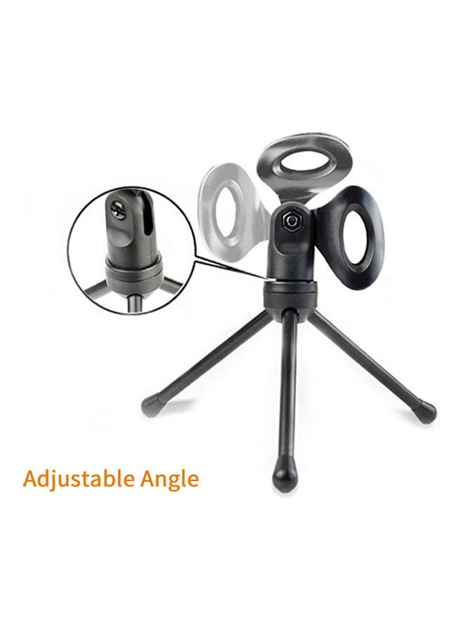 Condenser Microphone With Tripod Stand Multicolour - Image 3