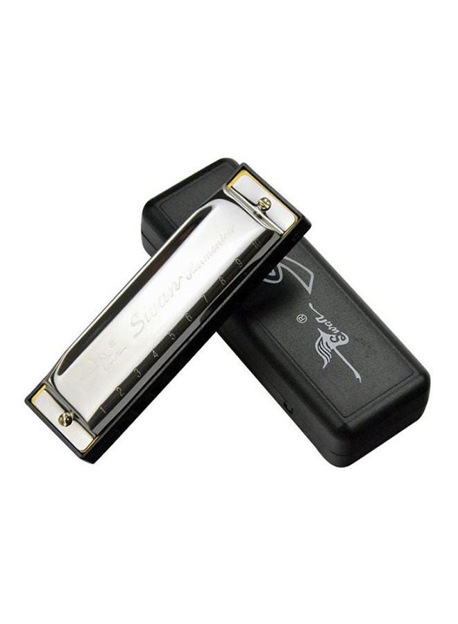 Swan 10 Hole Harmonica Key Of C Blues - Image 2