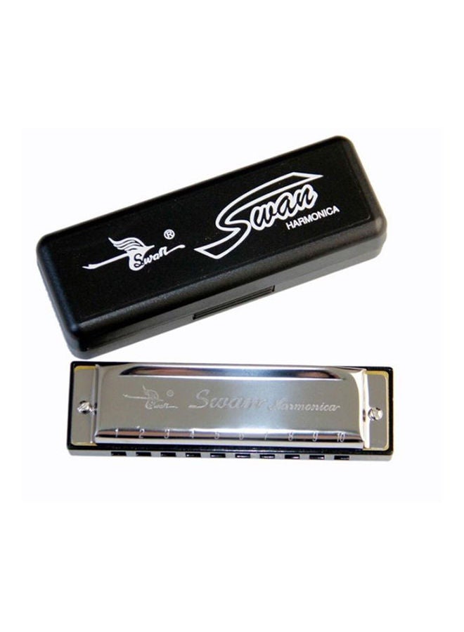 Swan Harmonica 10 Holes Key - Image 1
