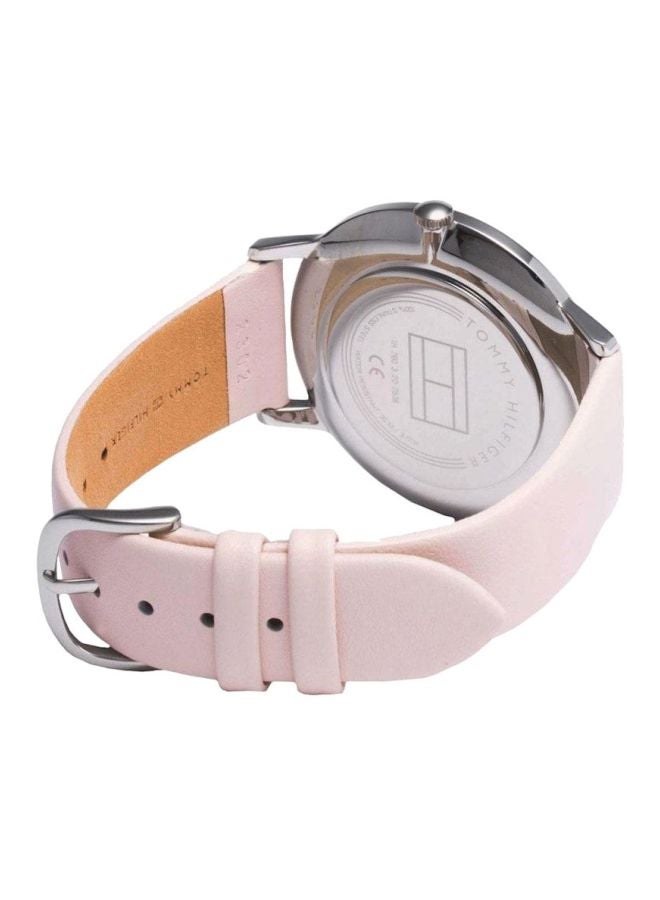 TOMMY HILFIGER Women's Leather Analog Wrist Watch 1781973 - Image 2