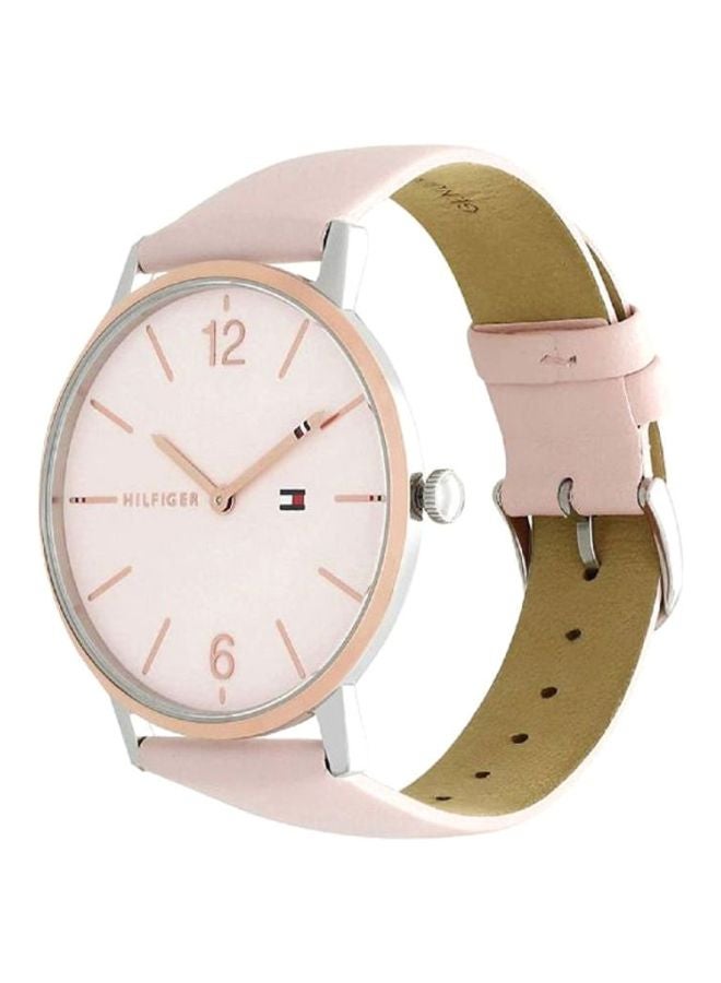 TOMMY HILFIGER Women's Leather Analog Wrist Watch 1781973 - Image 3