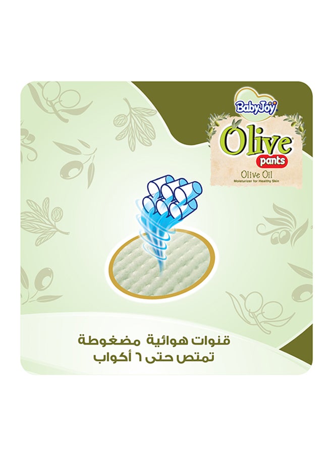 BabyJoy Olive Pants, Size 4 Large, Mega Pack, 9-14 Kg, 48 Count - Image 2