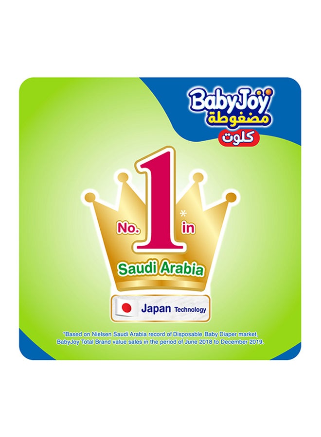 BabyJoy - Compressed Culotte Pants Diaper, Size 7, Junior XXL, 18-25 Kg, Jumbo Pack, 26 Diapers - Image 1