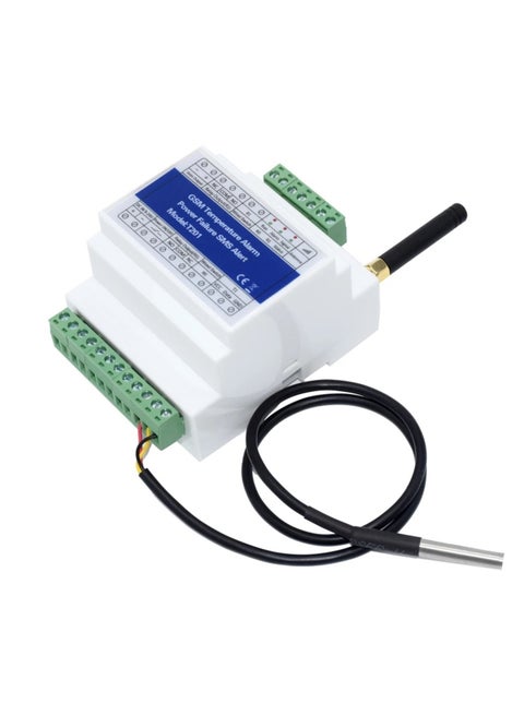 GSM Remote Power Status Monitoring Power Failure SMS Alarm White